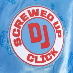 Mitchell & Ness Jackets & Outerwear-M&N X Dj Screw Lt Satin Jacket