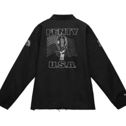 Mitchell & Ness Jackets & Outerwear-M&N X Fenty Coaches Jacket