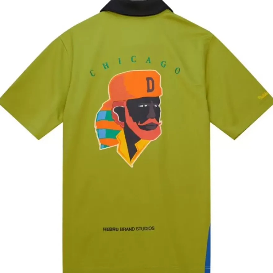 Mitchell & Ness T-Shirts & Tops-M&N X Hebru Shooting Shirt