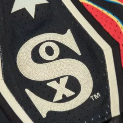 Mitchell & Ness Shorts-M&N X Jfg Flame Shorts Chicago White Sox