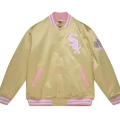 Mitchell & Ness Jackets & Outerwear-M&N X Joe Freshgoods Satin Jacket Chicago White Sox