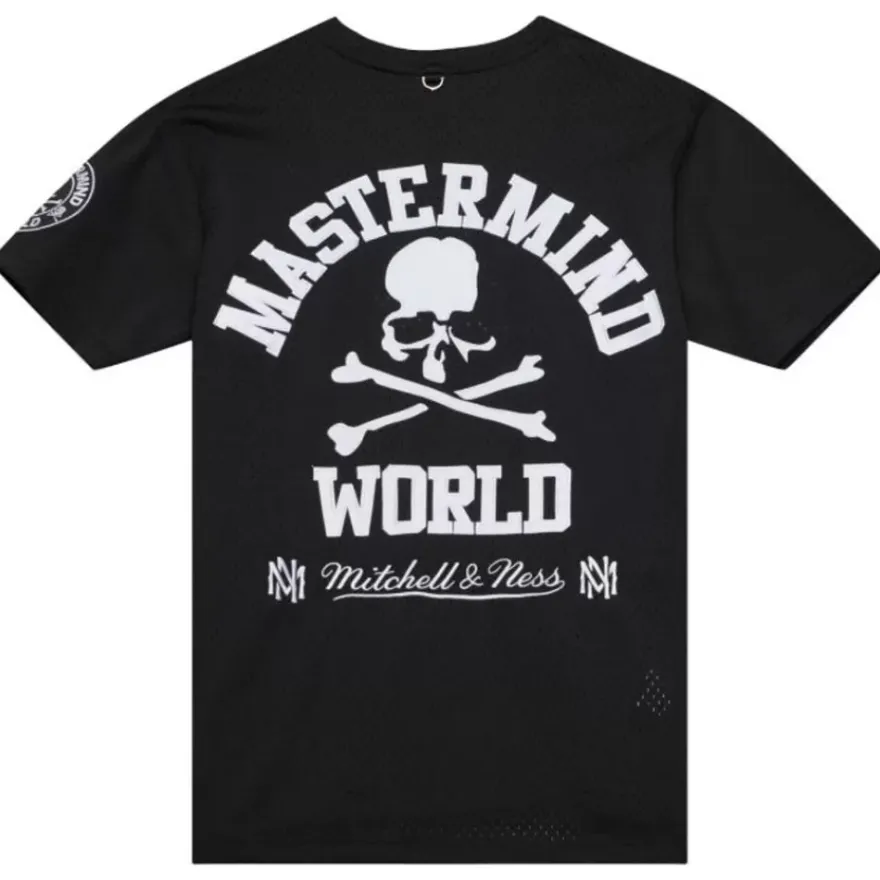 Mitchell & Ness T-Shirts & Tops-M&N X Mastermind Mesh Tee