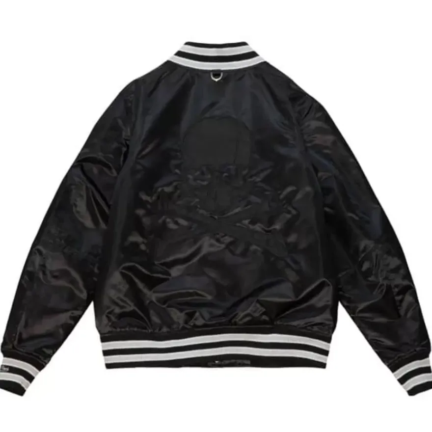 Mitchell & Ness Jackets & Outerwear-M&N X Mastermind Satin Jacket