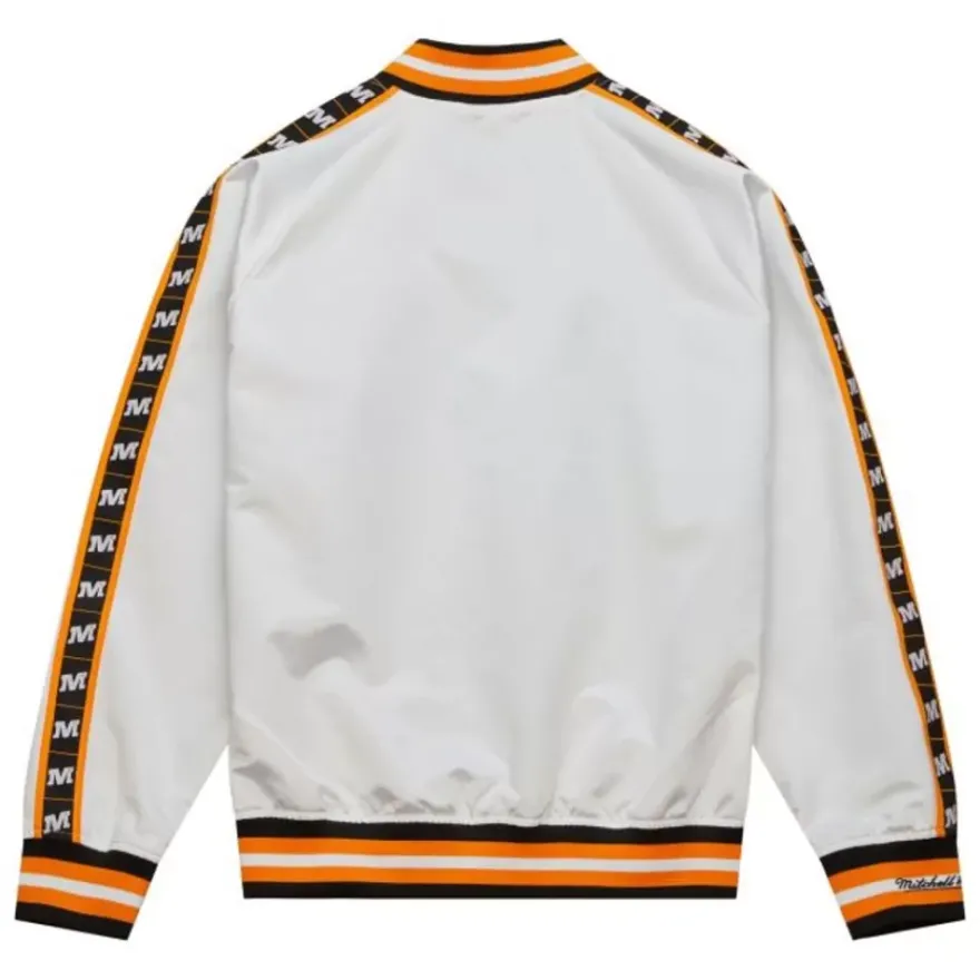 Mitchell & Ness Jackets & Outerwear-M&N X Mclaren Lightweight Satin Jacket Vegas Edition