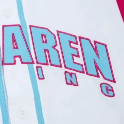 Mitchell & Ness T-Shirts & Tops-M&N X Mclaren Miami Grand Prix Cotton Button Front