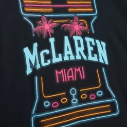 Mitchell & Ness T-Shirts & Tops-M&N X Mclaren Miami Grand Prix Slub S/S Tee