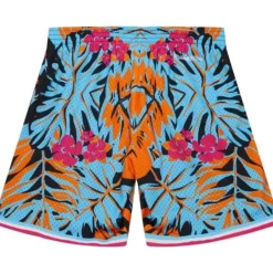 Mitchell & Ness Shorts-M&N X Mclaren Miami Grand Prix Sublimated Mesh Shorts
