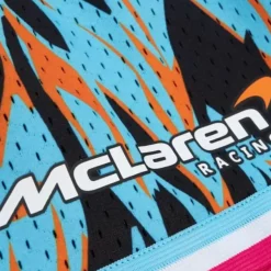 Mitchell & Ness Shorts-M&N X Mclaren Miami Grand Prix Sublimated Mesh Shorts