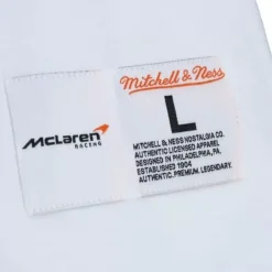 Mitchell & Ness T-Shirts & Tops-M&N X Mclaren Miami Grand Prix Cotton Button Front