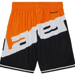 Mitchell & Ness Shorts-M&N X Mclaren Monaco Triple Crown Sublimated Mesh Shorts