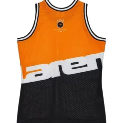 Mitchell & Ness T-Shirts & Tops-M&N X Mclaren Monaco Triple Crown Sublimated Mesh Tank