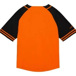 Mitchell & Ness T-Shirts & Tops-M&N X Mclaren Monaco Triple Crown Cotton Button Front