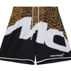 Mitchell & Ness Shorts-M&N X Mclaren Sublimated Mesh Short Vegas Edition