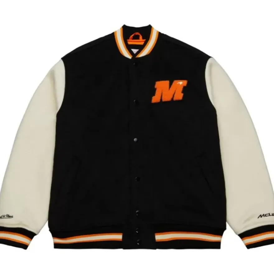 Mitchell & Ness Jackets & Outerwear-M&N X Mclaren Varsity Jacket Vegas Edition