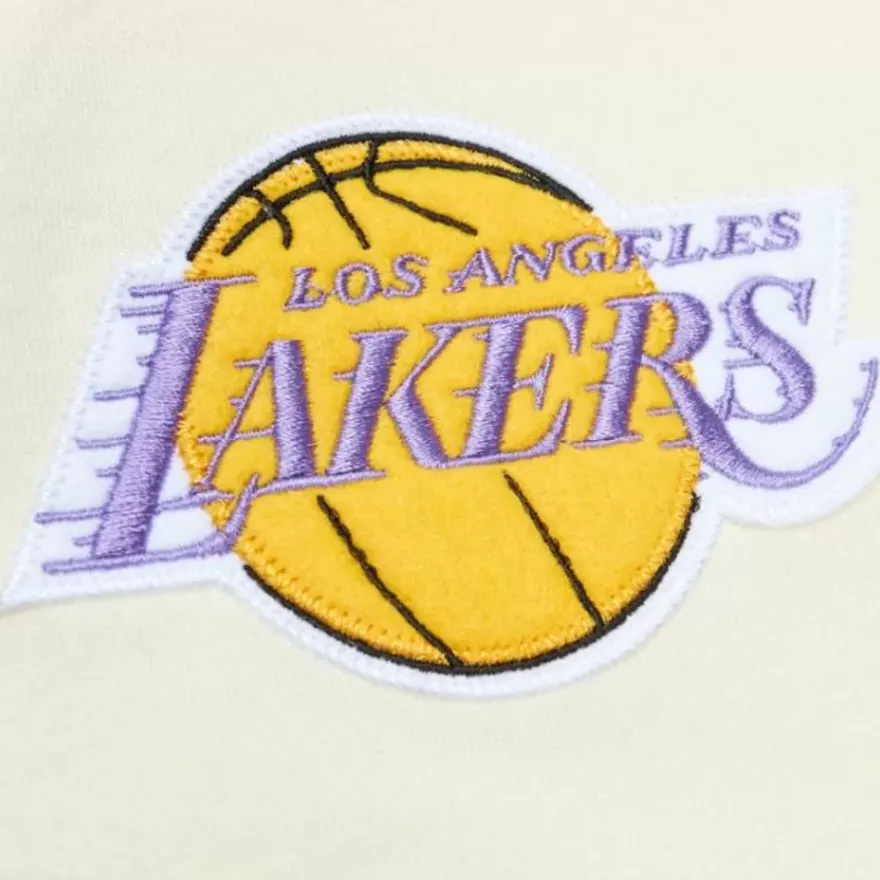 Mitchell & Ness T-Shirts & Tops-M&N X Melody Ehsani Baseball Jersey Los Angeles Lakers