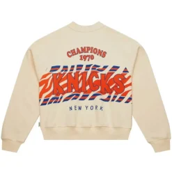 Mitchell & Ness Hoodies & Sweatshirts-M&N X Melody Ehsani Raglan Pullover New York Knicks
