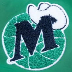 Mitchell & Ness Jackets & Outerwear-M&N X Melody Ehsani Satin Jacket Dallas Mavericks