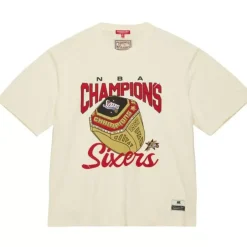 Mitchell & Ness T-Shirts & Tops-M&N X Melody Ehsani Ss Tee Philadelphia 76Ers