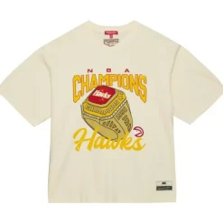Mitchell & Ness T-Shirts & Tops-M&N X Melody Ehsani Ss Tee Atlanta Hawks