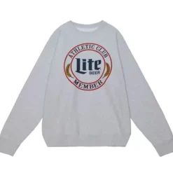 Mitchell & Ness Hoodies & Sweatshirts-M&N X Miller Lite Crest Crewneck