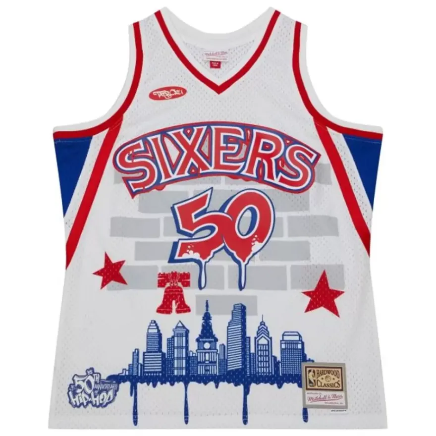 Mitchell & Ness Nba Swingman-M&N X Nba X Tats Cru Jersey Philadelphia 76Ers