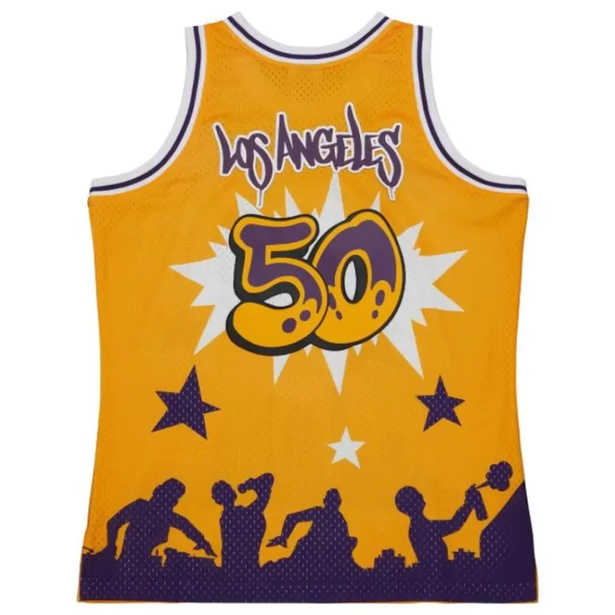 Mitchell & Ness Nba Swingman-M&N X Nba X Tats Cru Jersey Los Angeles Lakers