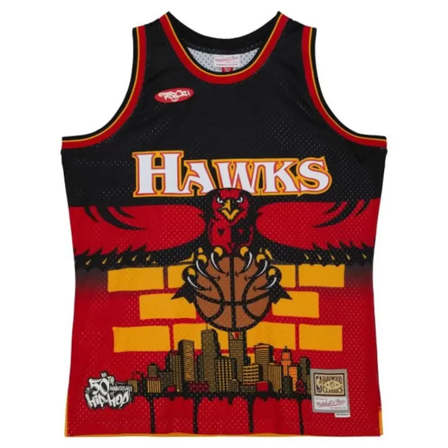 Mitchell & Ness Nba Swingman-M&N X Nba X Tats Cru Jersey Atlanta Hawks