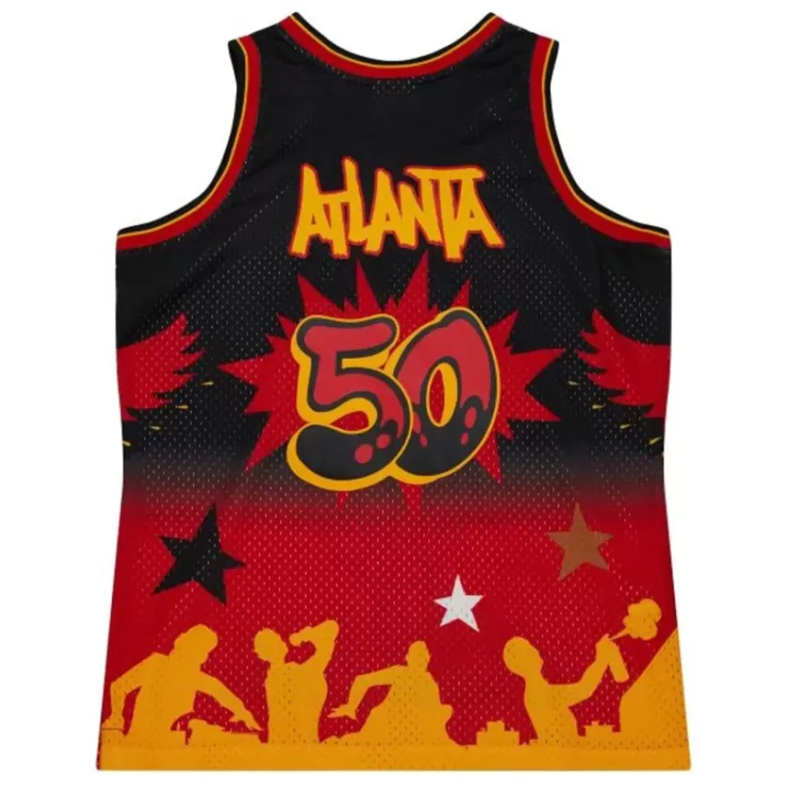 Mitchell & Ness Nba Swingman-M&N X Nba X Tats Cru Jersey Atlanta Hawks