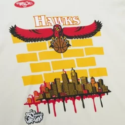 Mitchell & Ness T-Shirts & Tops-M&N X Tats Cru City Tee Atlanta Hawks
