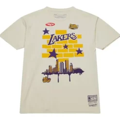 Mitchell & Ness T-Shirts & Tops-M&N X Tats Cru City Tee Los Angeles Lakers