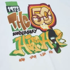 Mitchell & Ness T-Shirts & Tops-M&N X 50Th Aohh Graff Ss Tee