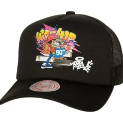Mitchell & Ness Snapback-M&N X 50Th Aohh Graffiti Trucker