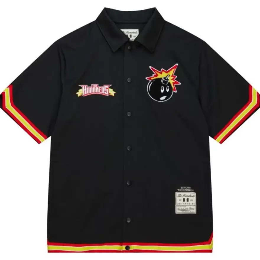 Mitchell & Ness T-Shirts & Tops-M&N X The Hundreds Shooting Shirt