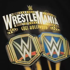 Mitchell & Ness T-Shirts & Tops-M&N X Wrestlemania 39 Event Tee