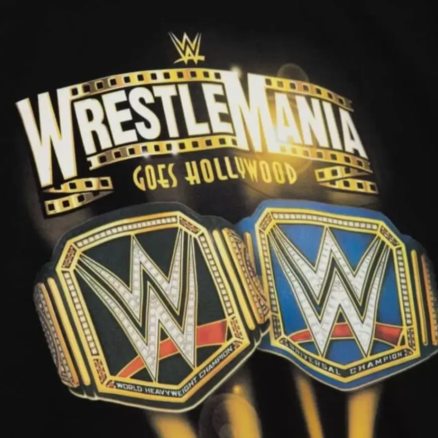 Mitchell & Ness T-Shirts & Tops-M&N X Wrestlemania 39 Event Tee