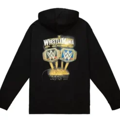 Mitchell & Ness Hoodies & Sweatshirts-M&N X Wrestlemania 39 Hoodie
