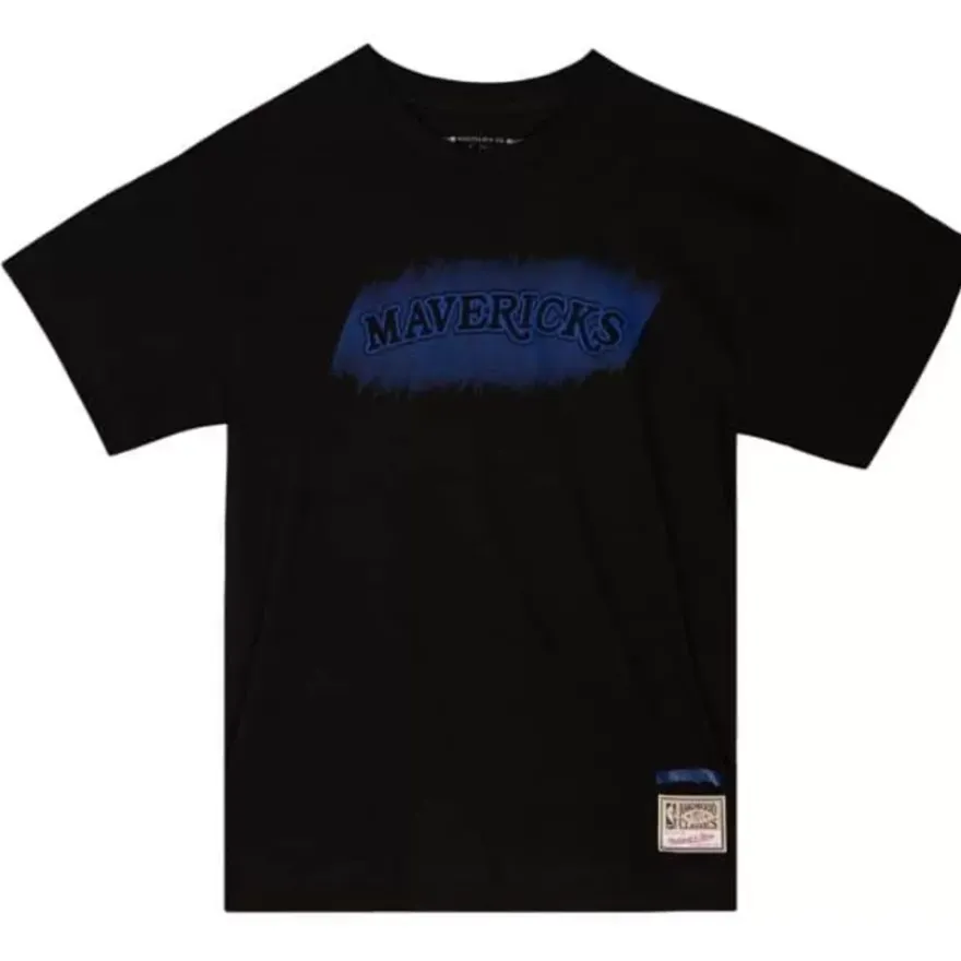 Mitchell & Ness T-Shirts & Tops-Monochrome Ss Tee Dallas Mavericks