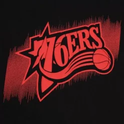 Mitchell & Ness T-Shirts & Tops-Monochrome Ss Tee Philadelphia 76Ers