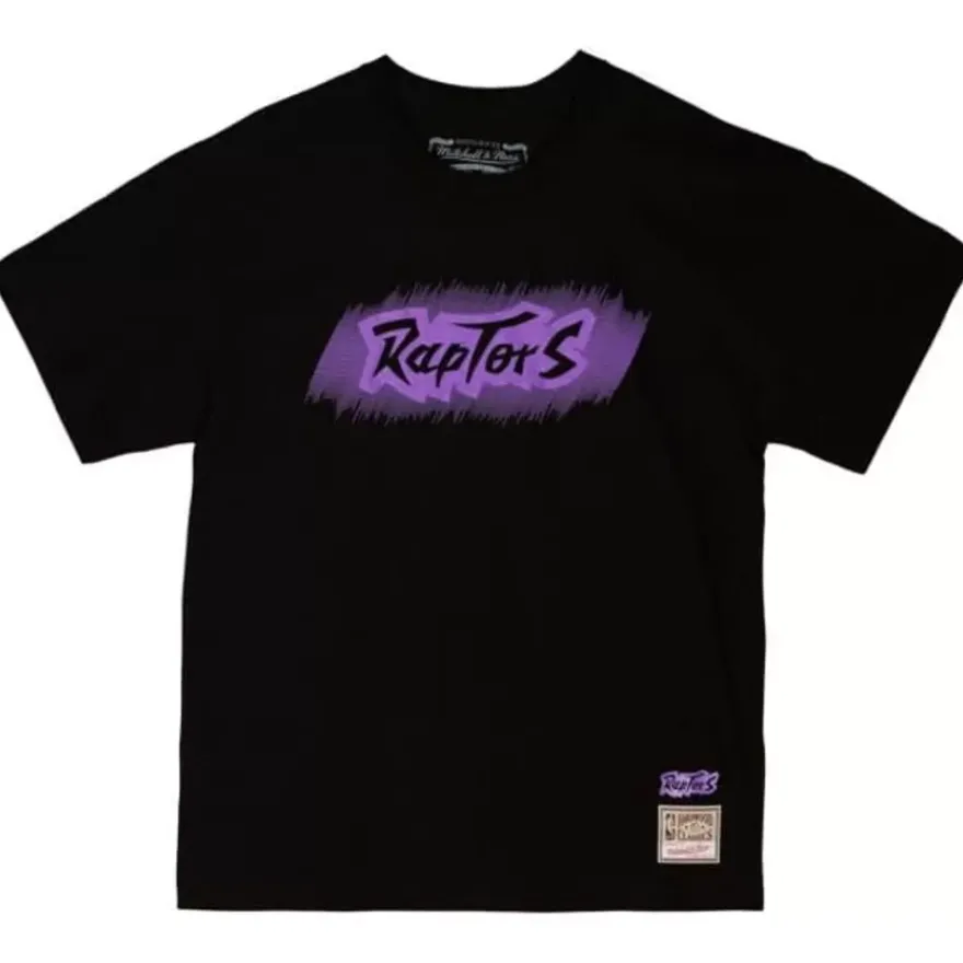 Mitchell & Ness T-Shirts & Tops-Monochrome Ss Tee Toronto Raptors