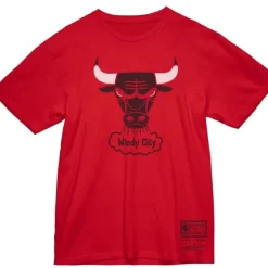Mitchell & Ness T-Shirts & Tops-Mvp Tee Chicago Bulls