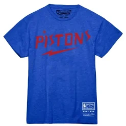 Mitchell & Ness T-Shirts & Tops-Mvp Tee Detroit Pistons