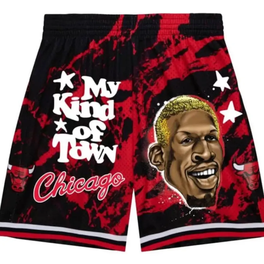 Mitchell & Ness Shorts-My Kind Of Town Shorts Chicago Bulls