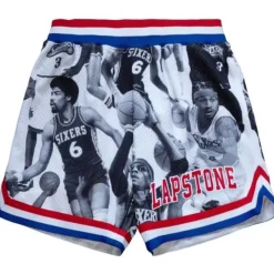Mitchell & Ness Shorts-My Towns Lapstone Fashion Shorts Philadelphia 76Ers