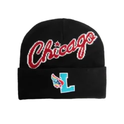 Mitchell & Ness Knit-My Towns Leaders Beanie Chicago Bulls
