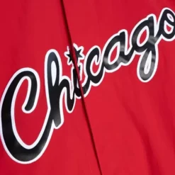 Mitchell & Ness Jackets & Outerwear-My Towns Leaders Warm Up Jacket Chicago Bulls