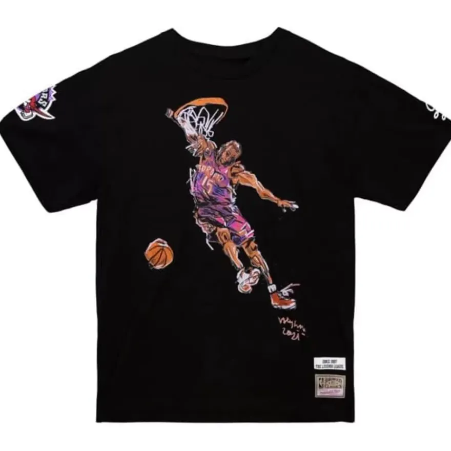 Mitchell & Ness T-Shirts & Tops-My Towns Legends League "Vince Carter Honey Dip" T-Shirt
