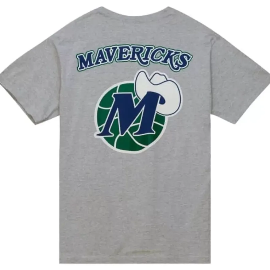 Mitchell & Ness T-Shirts & Tops-My Towns Politics Wordmark Ss Tee Dallas Mavericks