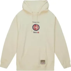 Mitchell & Ness Hoodies & Sweatshirts-My Towns Two|18 Graphic Hoody Detroit Pistons