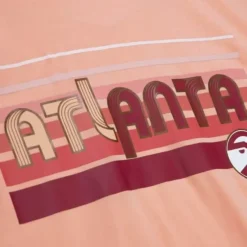 Mitchell & Ness T-Shirts & Tops-My Towns Wish Ringer Tee Atlanta Hawks