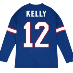 Mitchell & Ness T-Shirts & Tops-Name & Number Longsleeve Buffalo Bills Jim Kelly